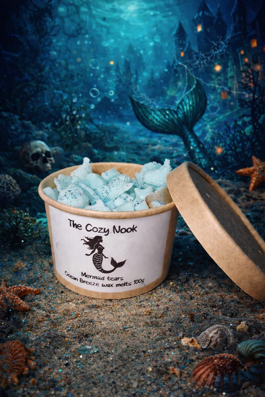 Mermaid tears wax melt tub