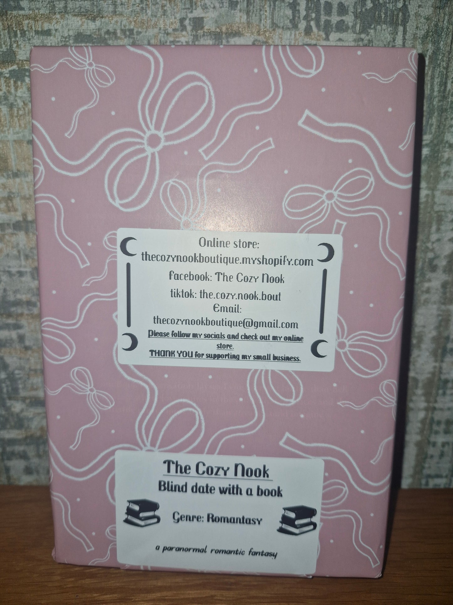 Blind date with a book