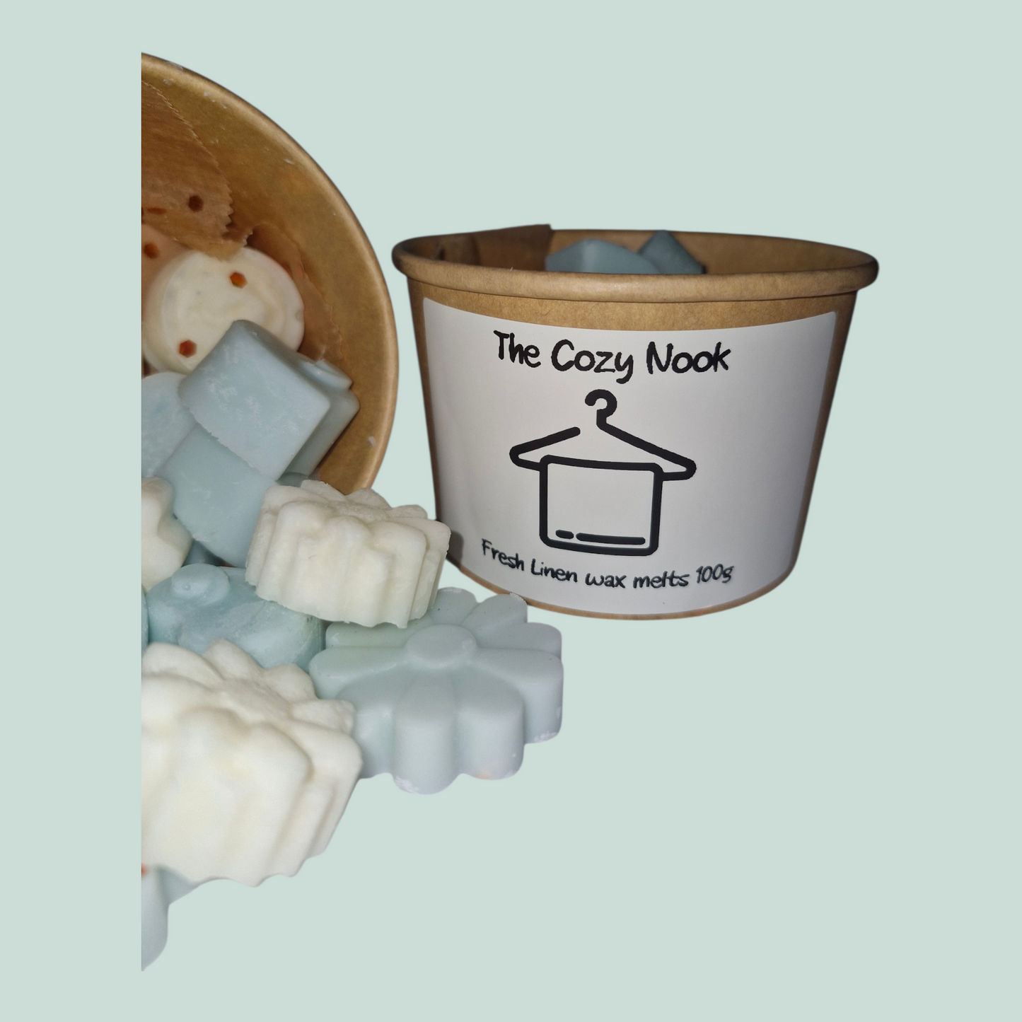 Fresh linen wax melt tub