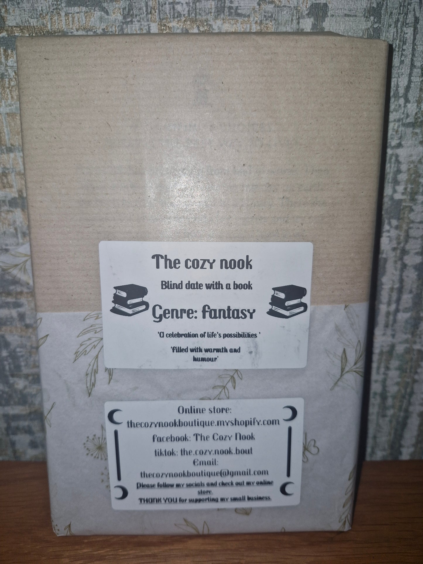 Blind date with a book