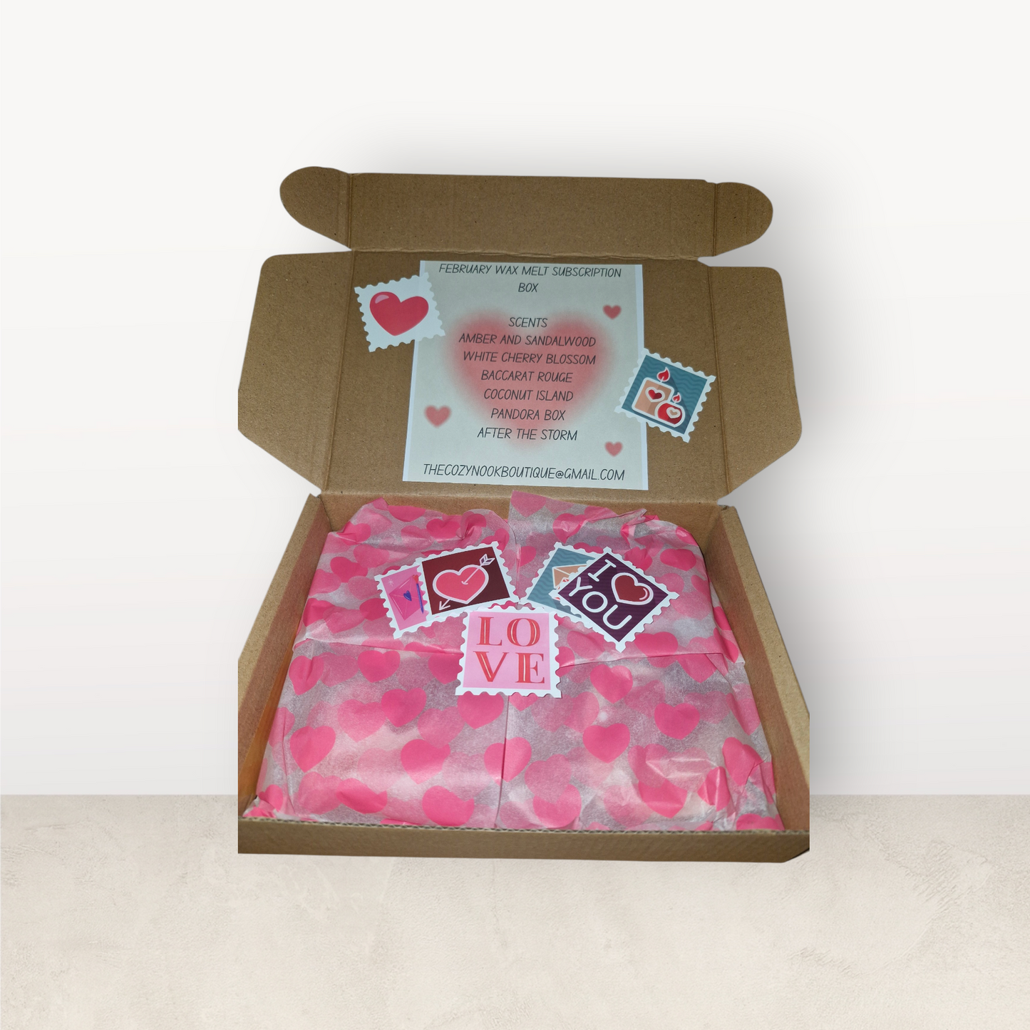Monthly Wax melt subscription box